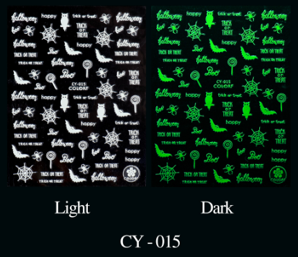 Halloween Nail Sticker 1