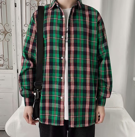 Blue Checkered Shirt