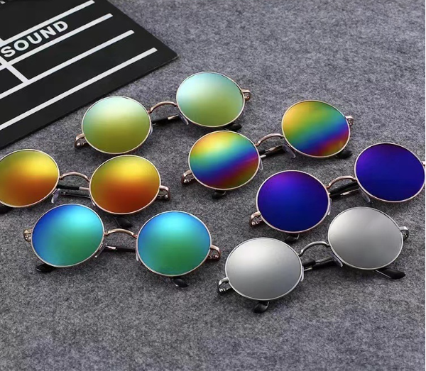 Vintage Round Frame Sunglasses