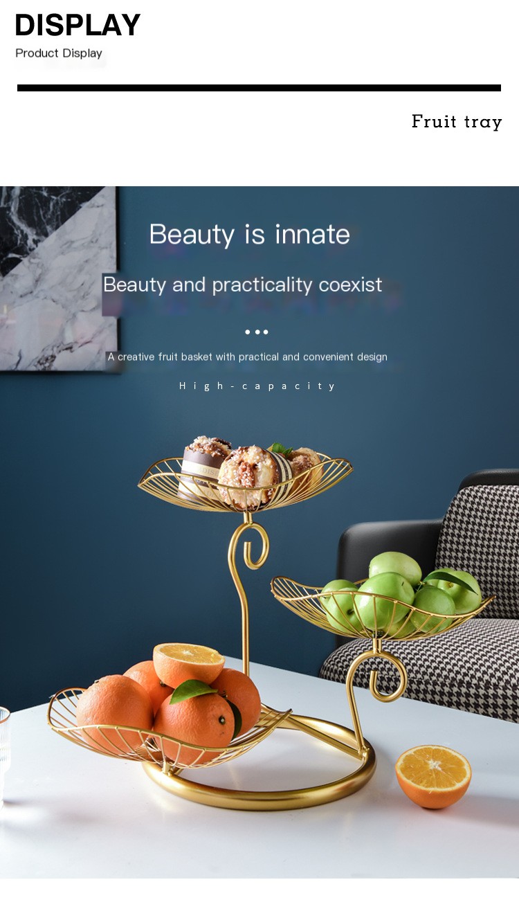 3 Tier Fruit Basket Stand 4