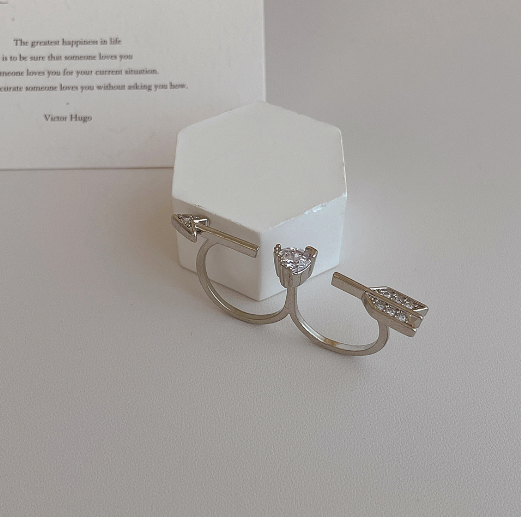 Stylish Ring on Hand