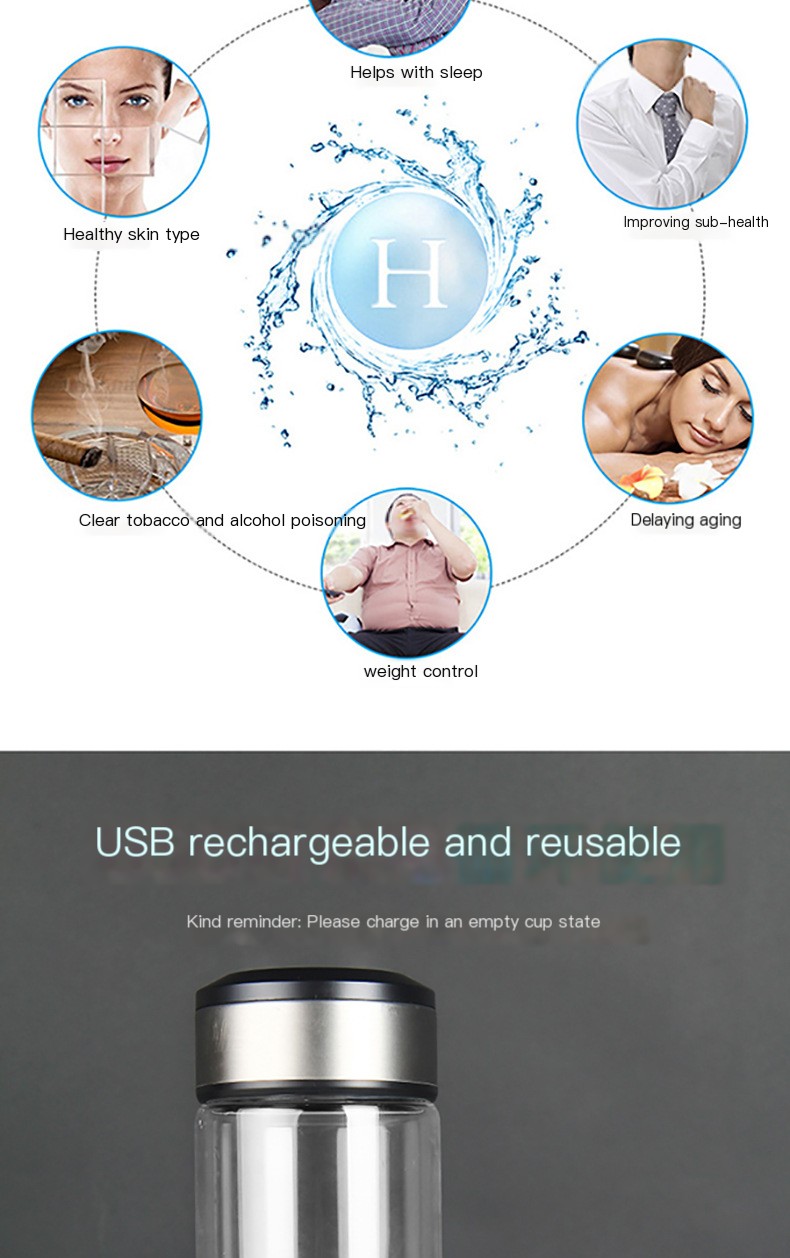 Quantum Hydrogen Water Cup Image 1
