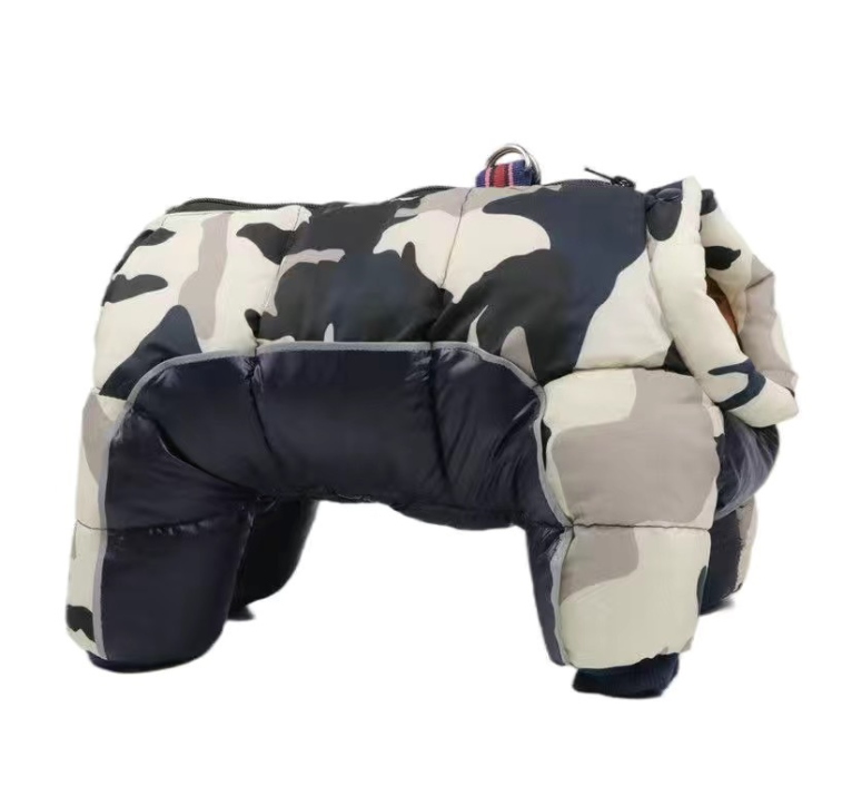 Close-up of camouflage fabric
