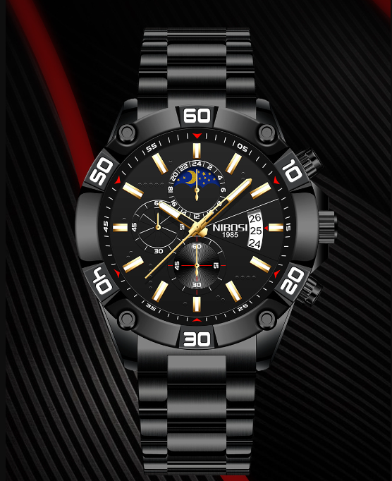 NIBOSI Watch Image 1