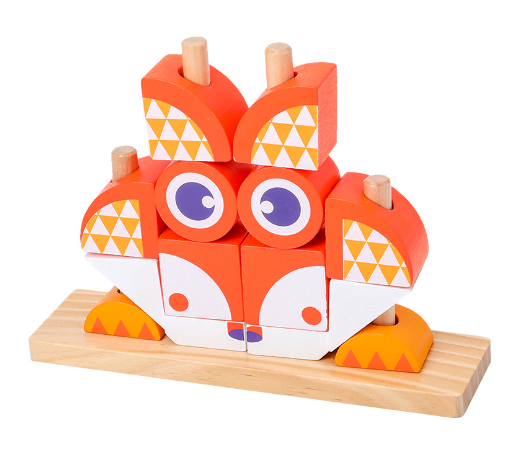 Colorful Animal Blocks