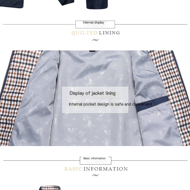 Detail of Men's Business Jacket