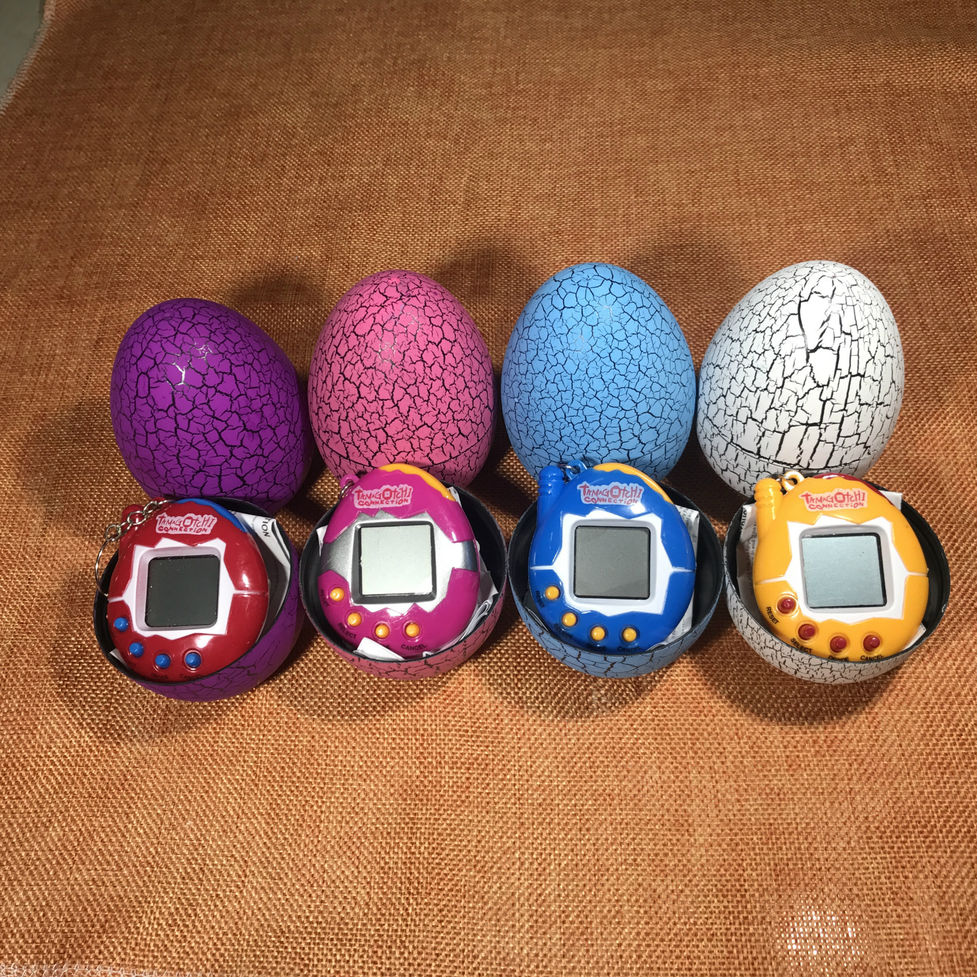不倒翁裂纹蛋 electronic pet colors
