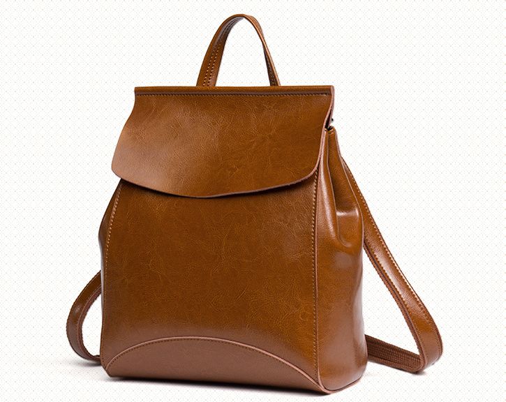 Leather Backpack Image 3