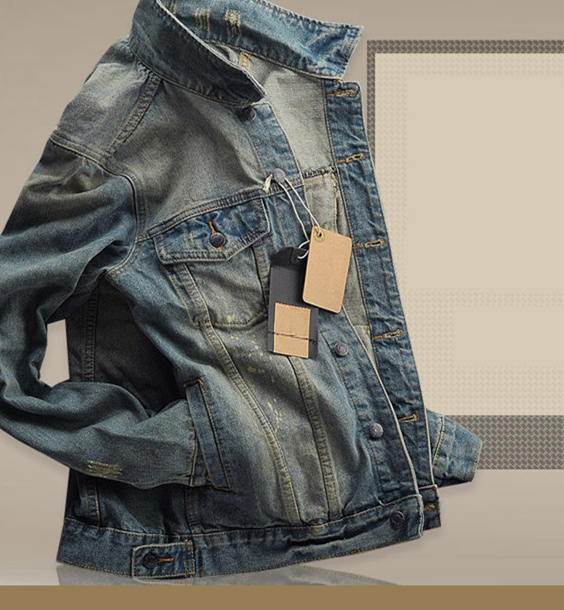 Denim Coat Image 4