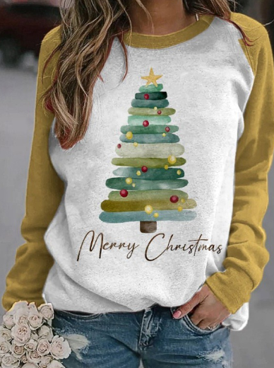 Christmas Women's Round Neck Sweater 8