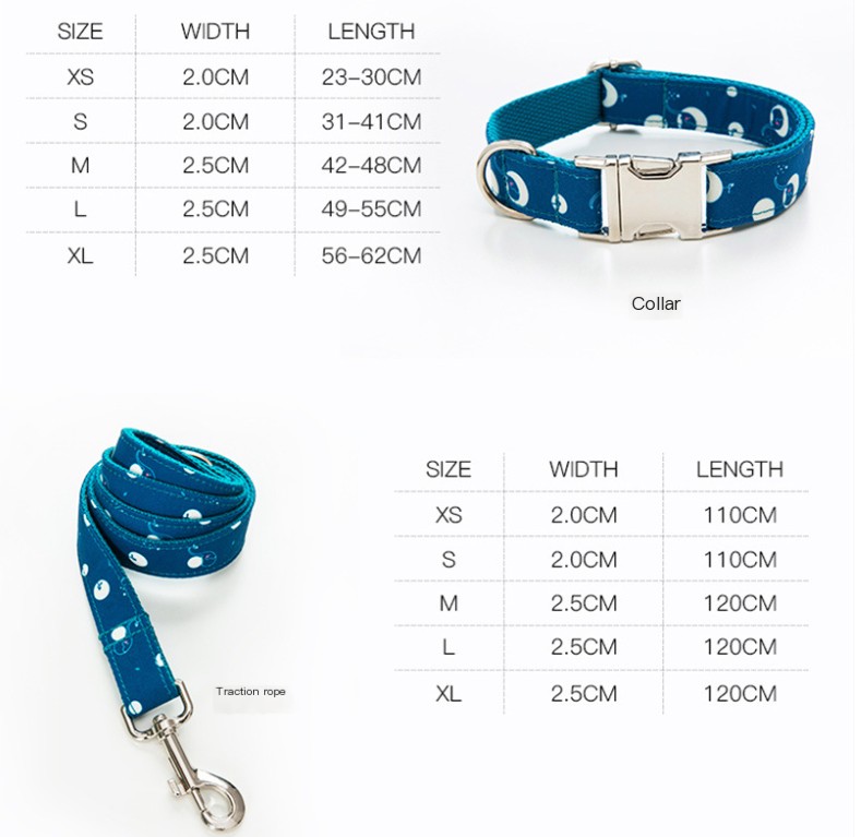 Pet Dog Collar Leash and Bow Set