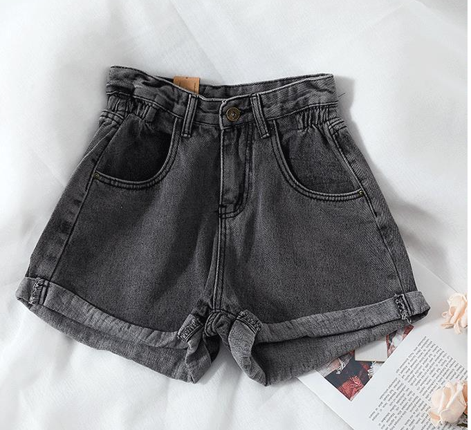 Stylish Look with Denim Shorts