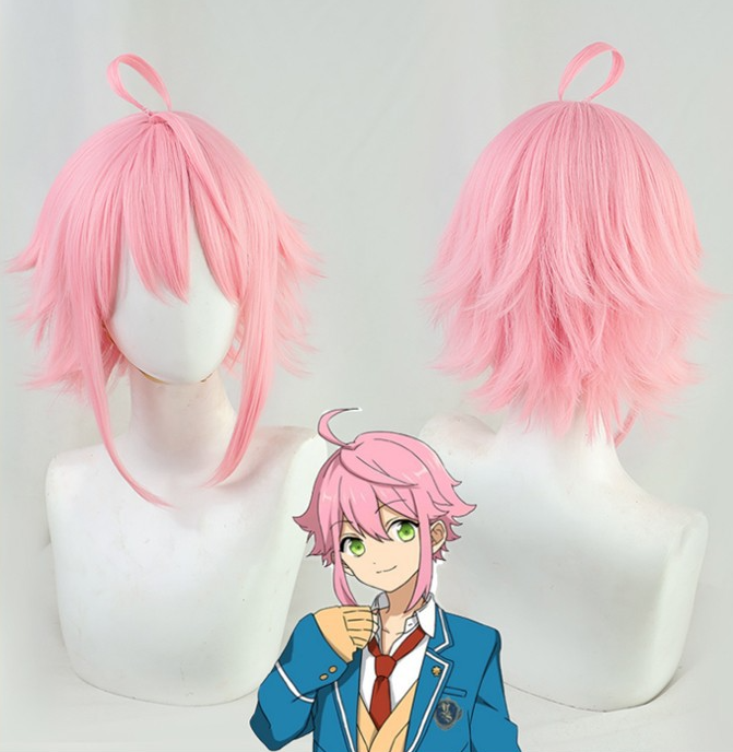 Pink Upturned Cosplay Wig Image 1