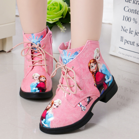 Frozen-Themed Toddler Boots