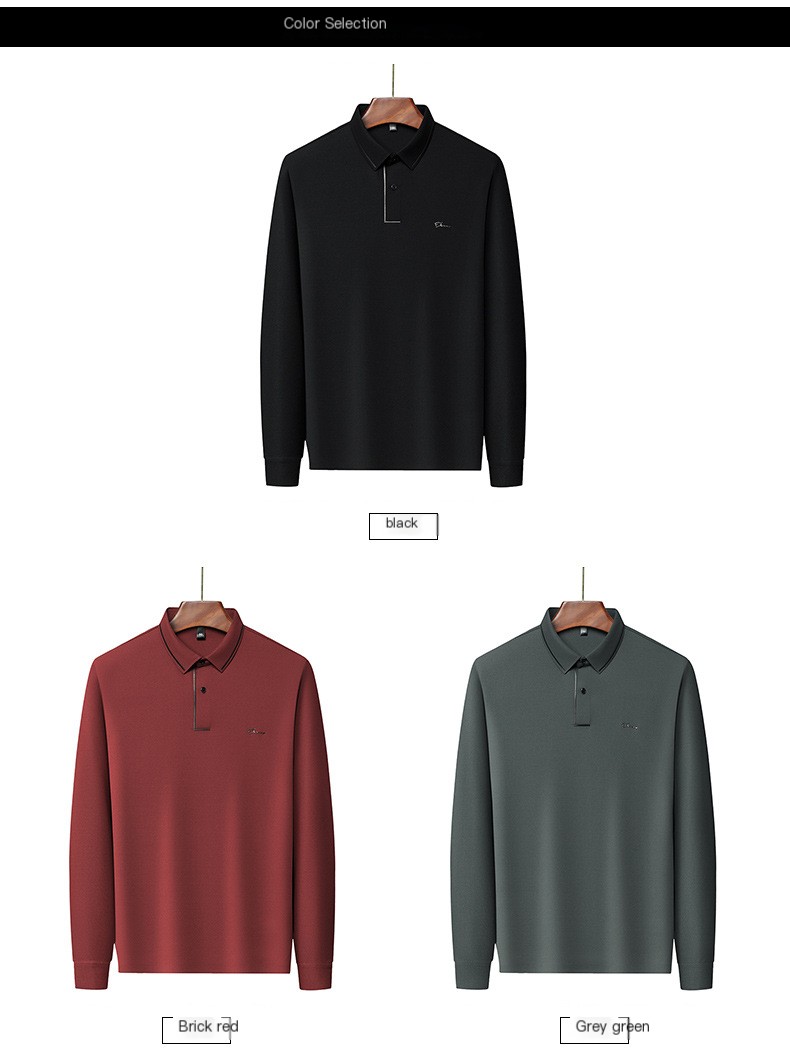Long Sleeve Polo Shirt 3