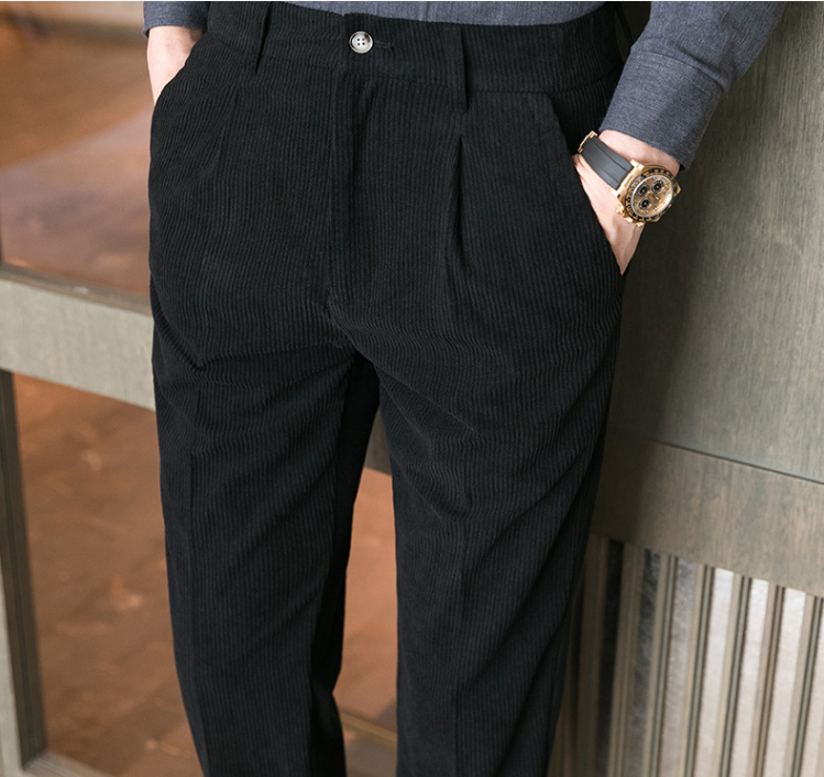 Corduroy Trousers Image 5