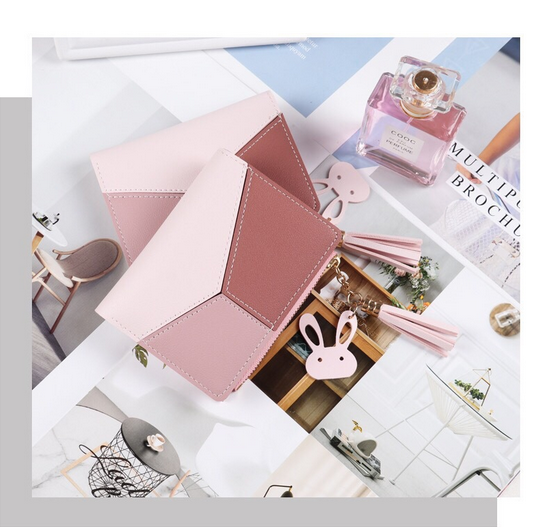 Zipper Wallet Pink