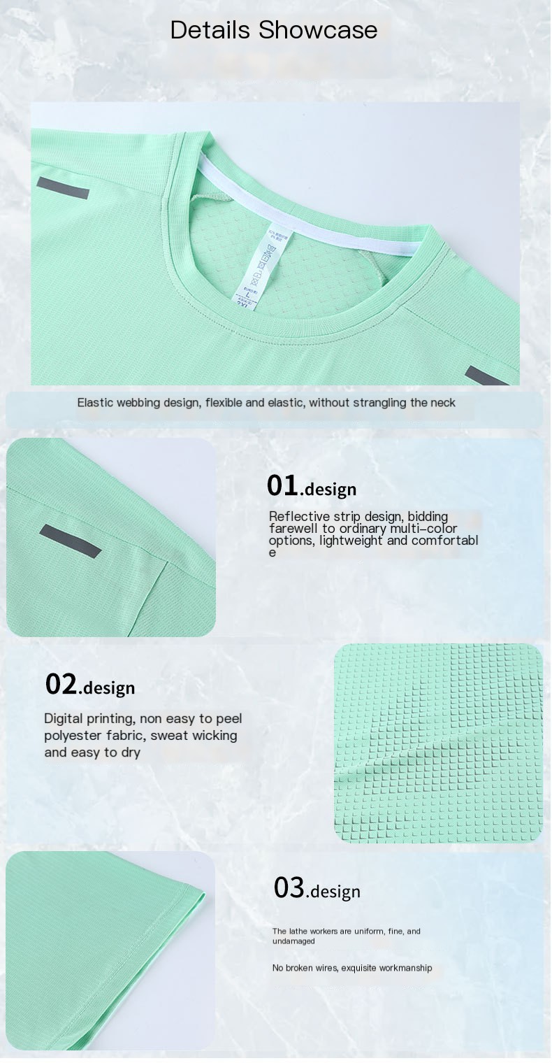 Men's Short Sleeve Running T-Shirt - Image 8