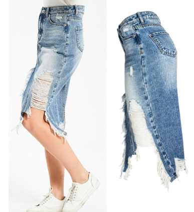 Back View of Skirt