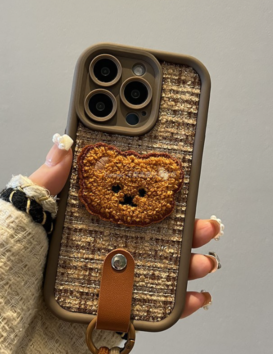 Teddy Bear Phone Case in Detail