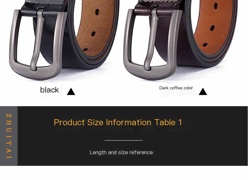 Genuine Leather Belt Image 3