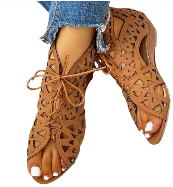 Ethno-Style Flat Sandal 4