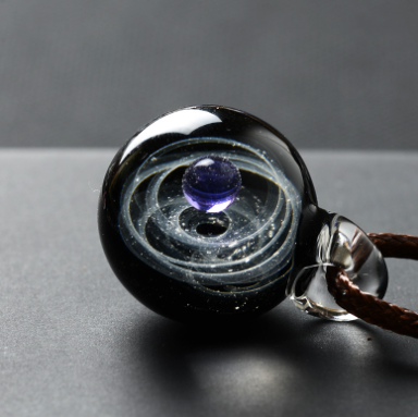 Creative Glass Pendant Necklace 4