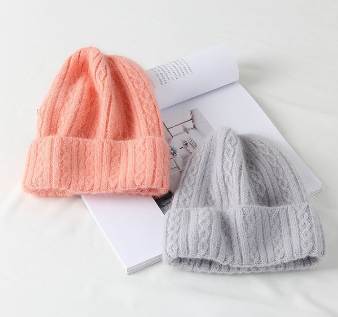Versatile Hair Warm Ear Protection Needle in Khaki