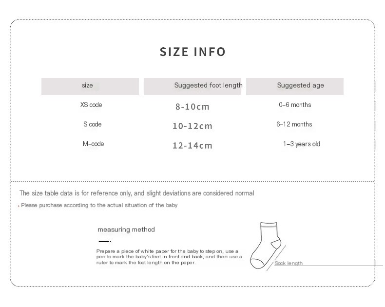 3D Cartoon Baby Socks