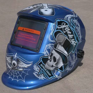 Welding Helmet Back View