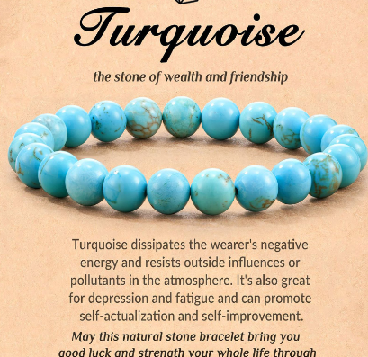 Volcanic Stone Beads Bracelet 4