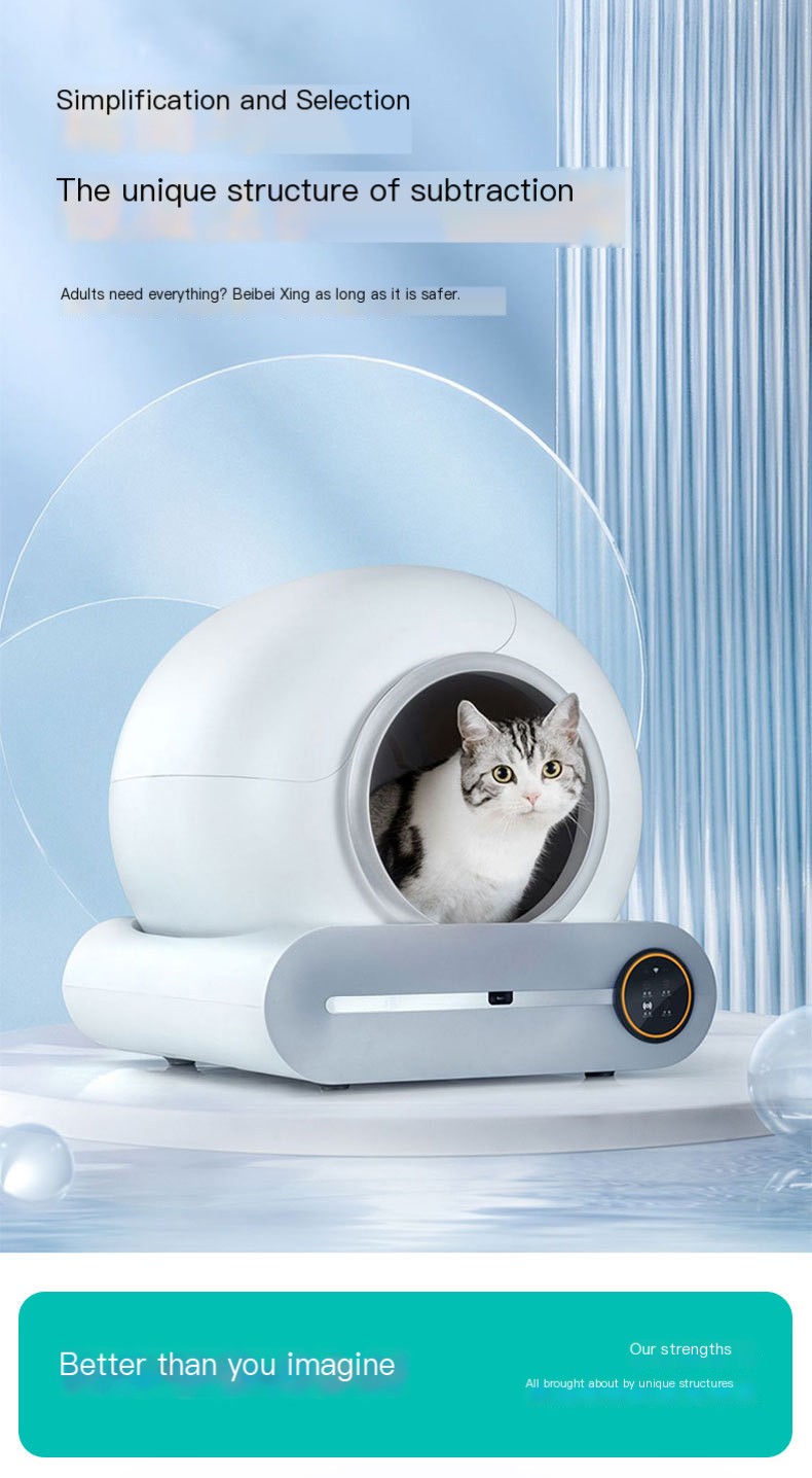 Smart Automatic Cat Litter Box 1