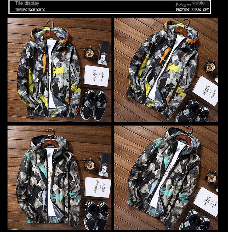 Camouflage Hoodie Jacket 3
