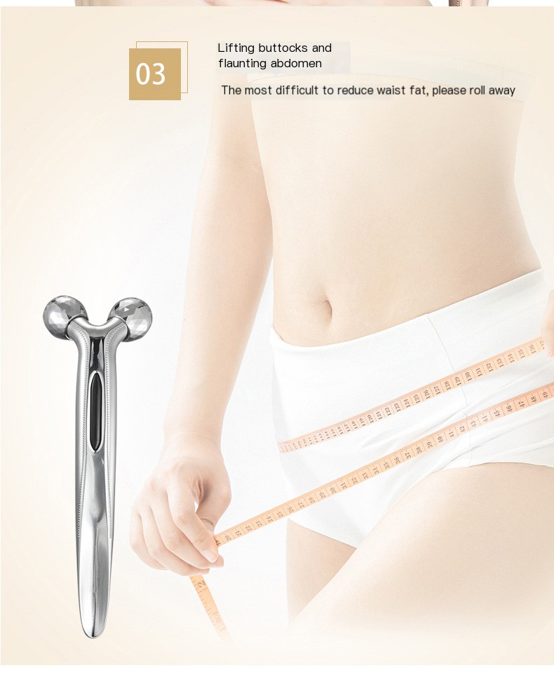 Mini 3D Facial Massager Rose Gold Color