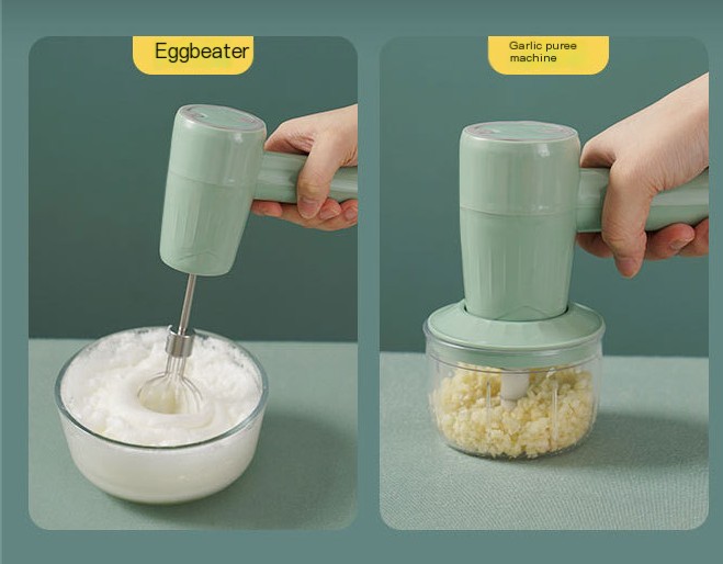 Electric Egg Beater in use