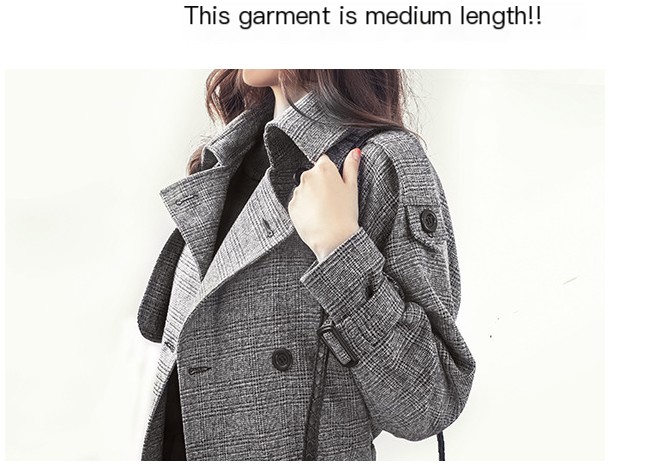 Checkered Coat Side View