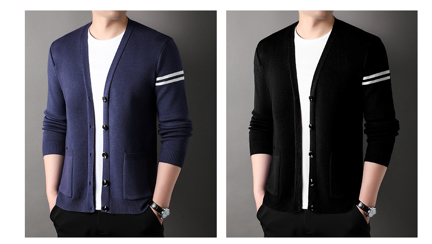Executive Men's Cardigan Image 4