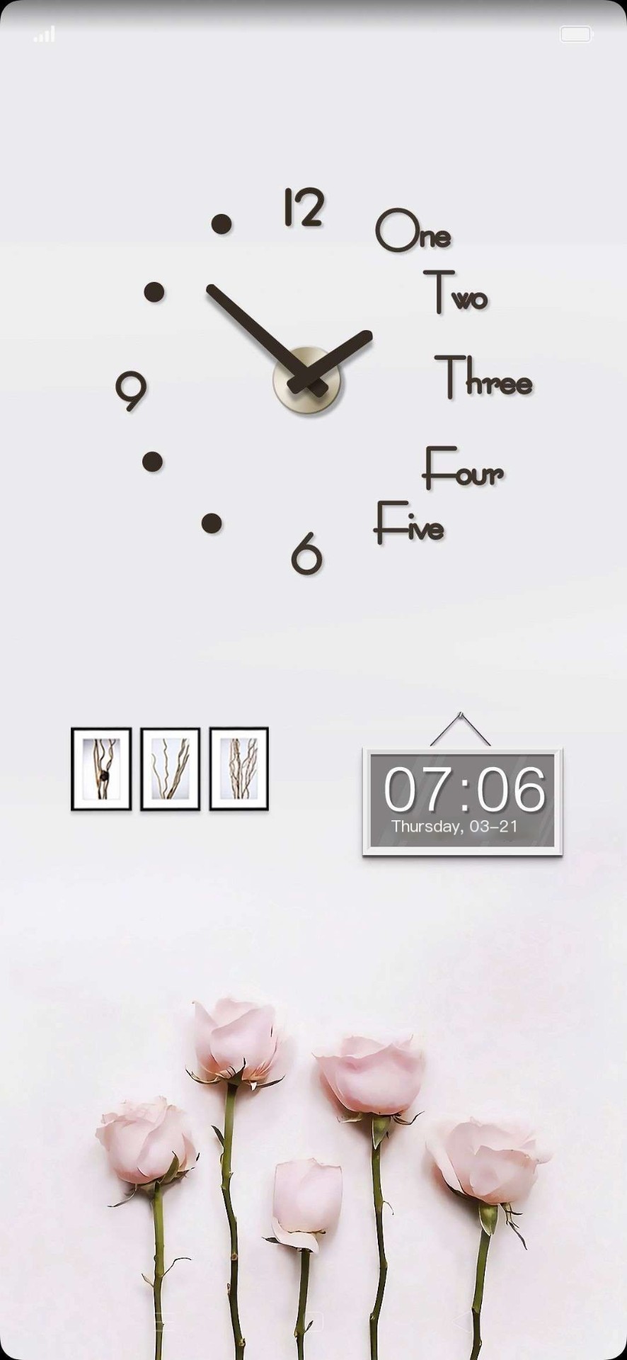 3D Wall Clock Design 1