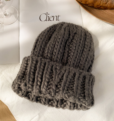 Blue Wool Hat
