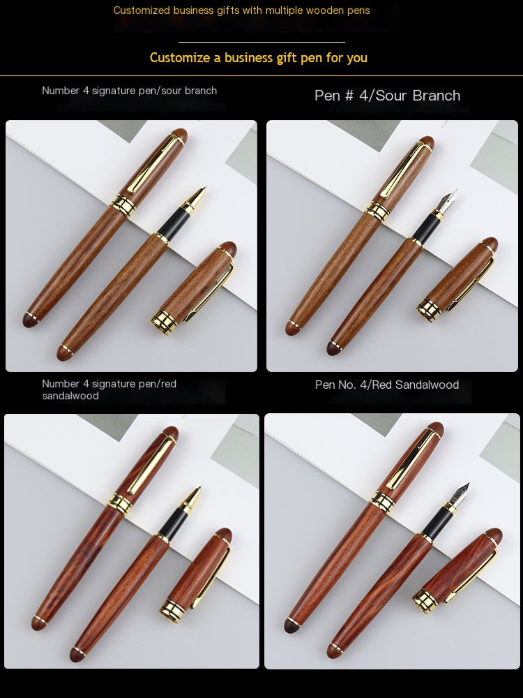 Wooden Pen Set Image 3