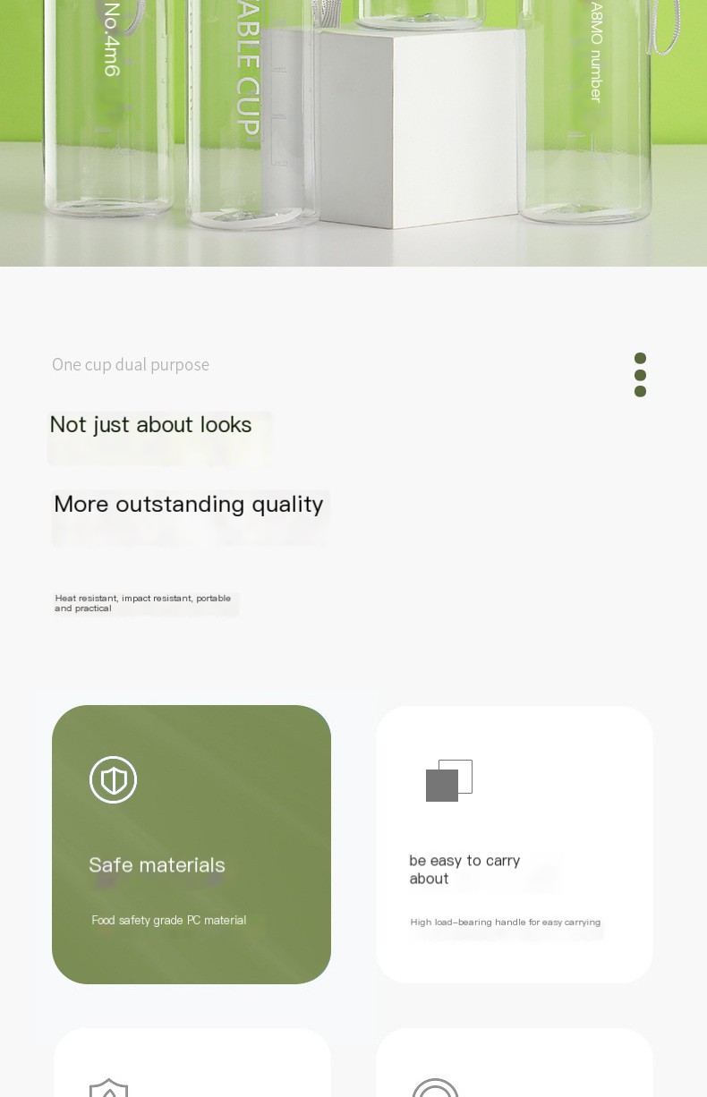 Modern Design Water Cup