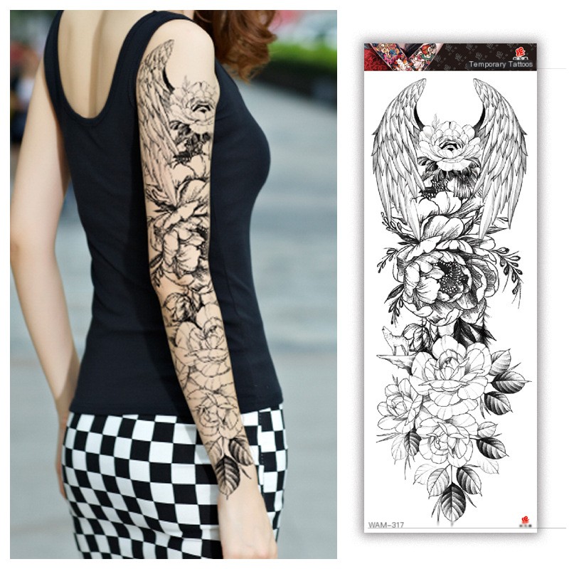 WAM Series Full Arm Tattoo