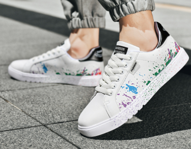 Casual Faux Leather Low-Top Shoe 2