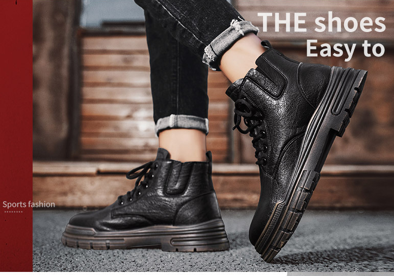 Men's Martin Boots Image 4