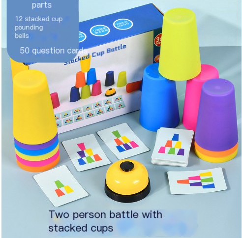 Children's Stack Cup Game - Single