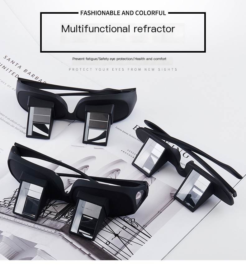Ultra HD Lazy Glasses - Big Black Frame