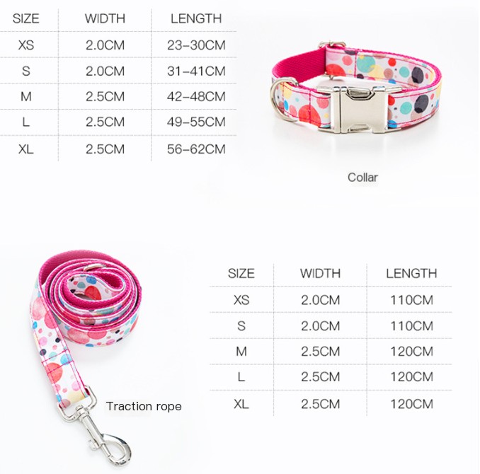 Bubble Pet Collar Leash