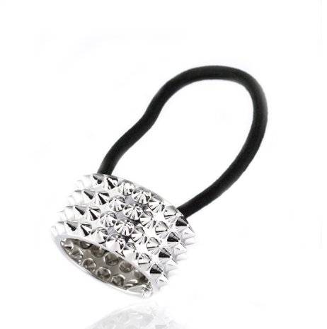 Silver Hair Tie