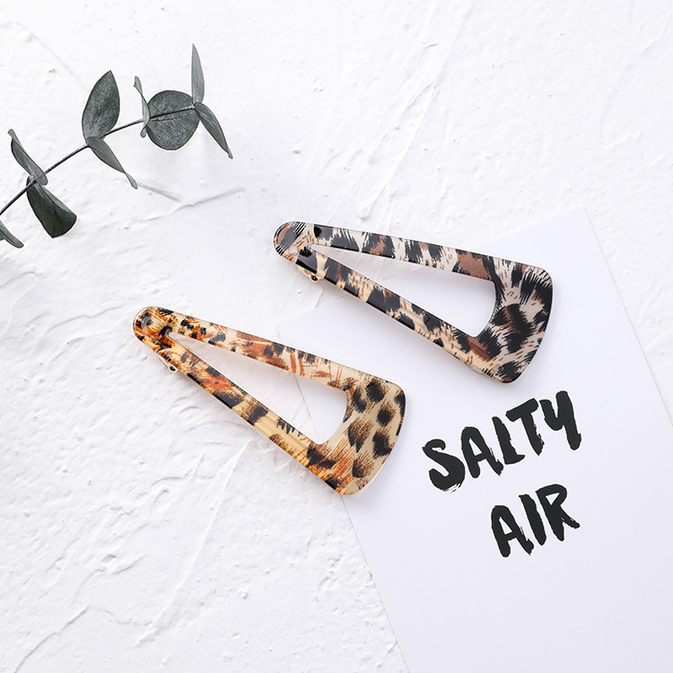 Leopard Print Hair Clip