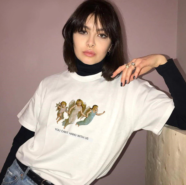 Angel Print T-Shirt